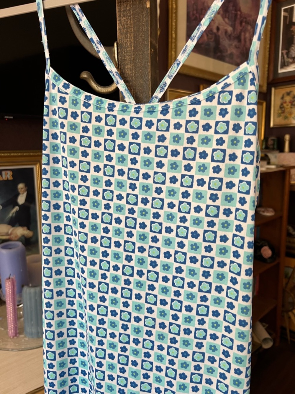 Y2K Maxi Dress Floral Medium - Picture 2 of 9